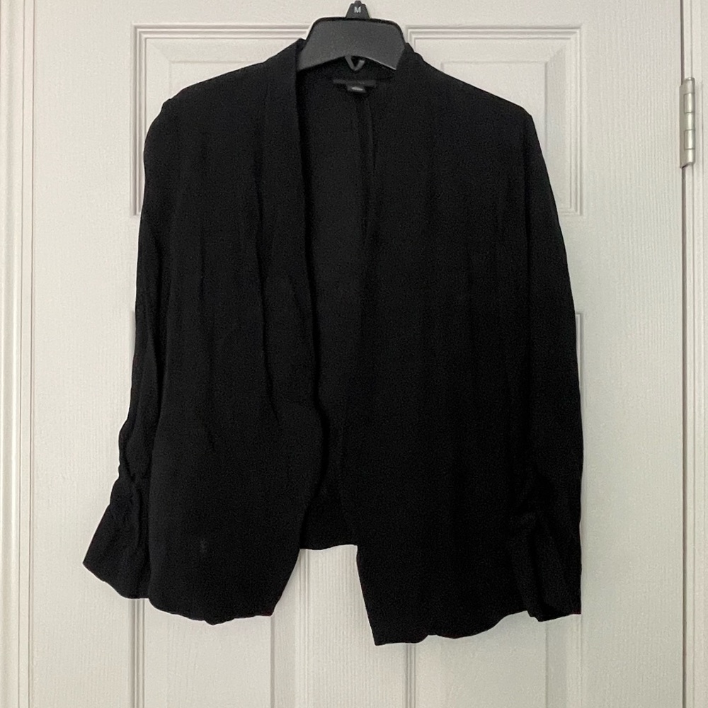 Halogen Ruched Sleeve Jacket Size 8